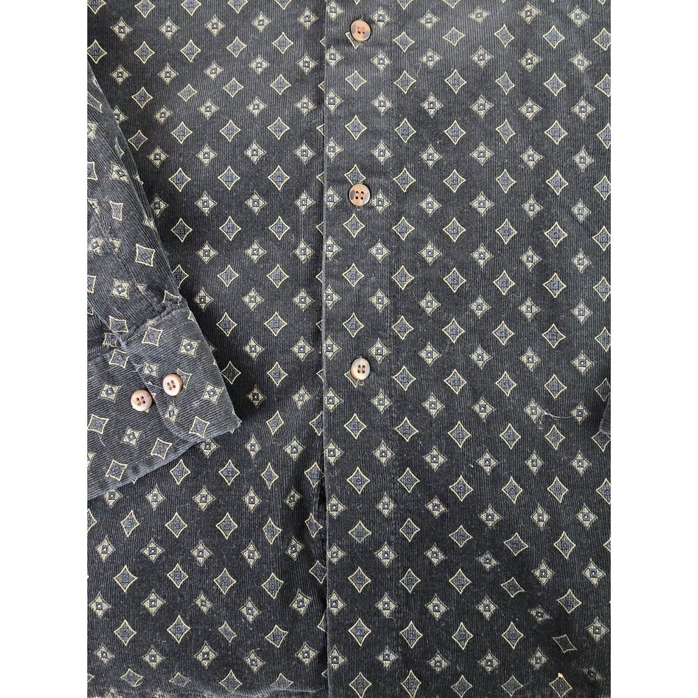 Croft & Barrow Mens XL Black Button Down Shirt - Picture 9 of 13